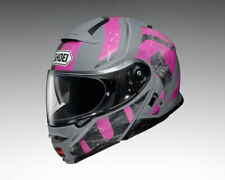 Shoei Neotec 2 JAUNT TC 7 Matt Black Grey Pink Flip Up Bluetooth ready Helmet