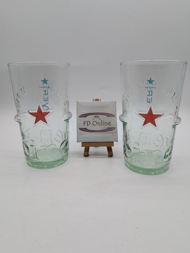 Heineken silver pint glass 2 - x,