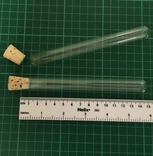 20ml Glass Test Tube x 5 with