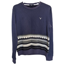 Gant Crew neck medium fleeve lined sweater jumper long sleeve bnwot