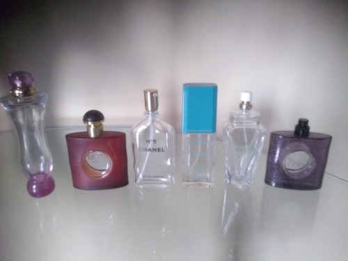 Empty scent bottles - 6,