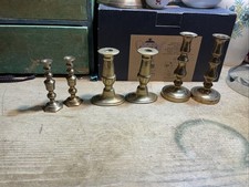 Vintage Brass Candle Sticks