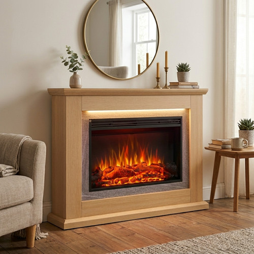 Electric fireplace suite - suite, 47