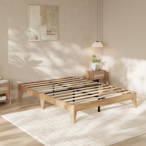 Solid wooden platform double - solid,