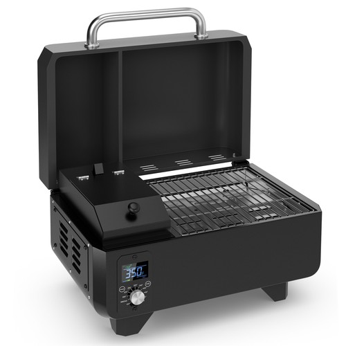Wood pellet smoker meat - wood,