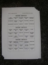 Music Bingo Replacement Music