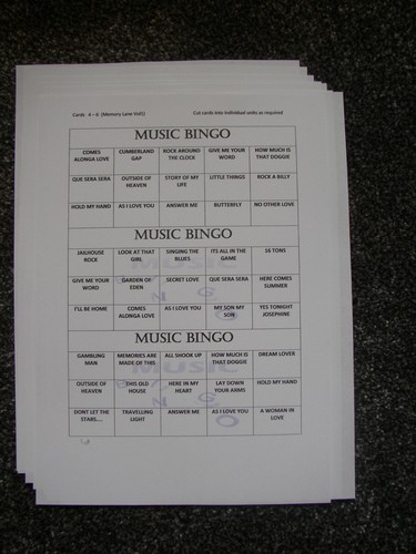 Music bingo replacement - music,