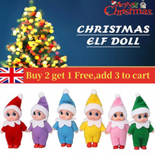 Christmas Elf Doll On The