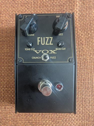 Vox vfz fuzz overdrive pedal - vox,