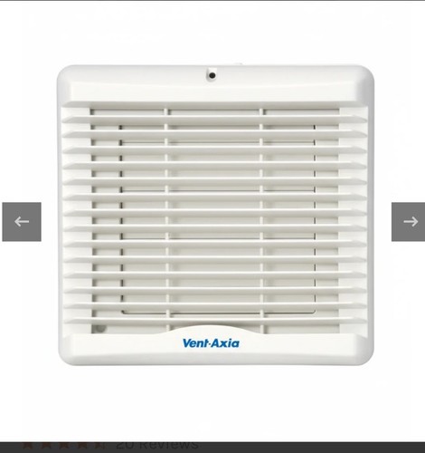 Vent axia va140 150kp 150mm - va140/150kp,