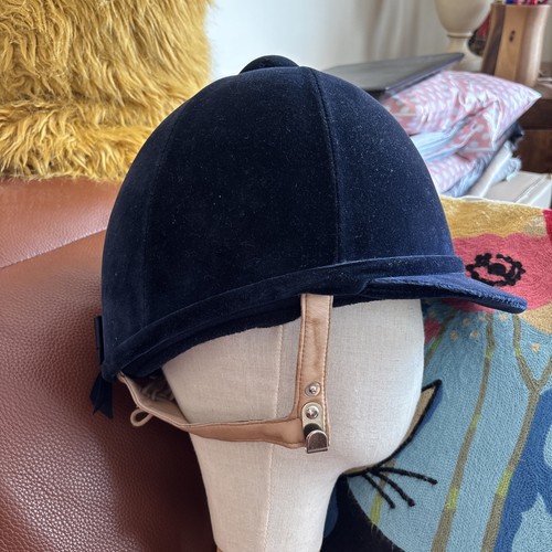 Navy velvet charles owen deep - velvet,