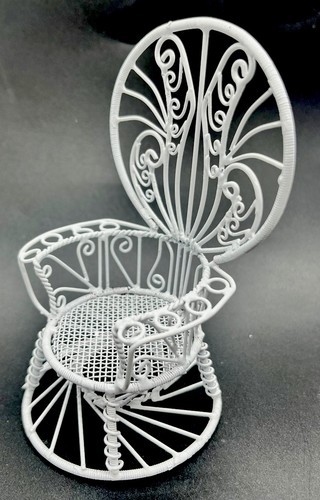 Dolls house peacock large - , back