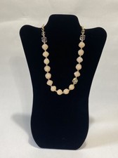 Tarina Tarantino Lucite Flower Beaded Necklace