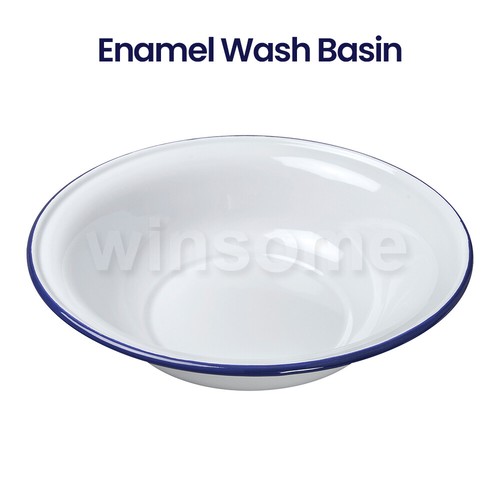 36cm enamel wash basin - wash, vintage