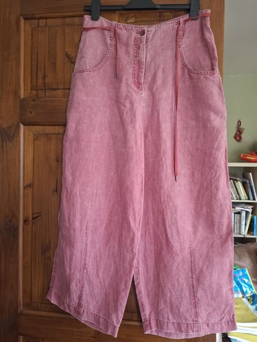Oska linen trousers - trousers, size