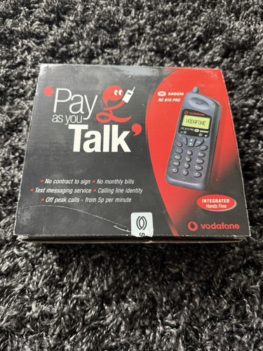 Vintage vodafone sagem rc815 - vintage,