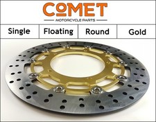 Yamaha XVS 1300 CU Custom 2014-2016 [Front Comet RF-Series Gold Brake Disc]
