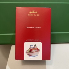 CHRISTMAS CRUISING  Magic light sound 2020 Hallmark Ornament NIB
