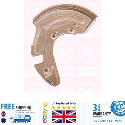 Brake disc dust shield front - disc,