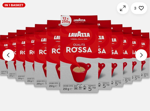 Lavazza qualità rossa ground - lavazza, rossa,