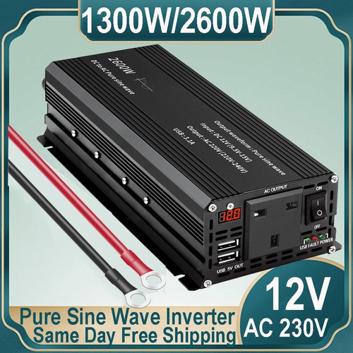 1300w 2600w pure sine wave - pure,