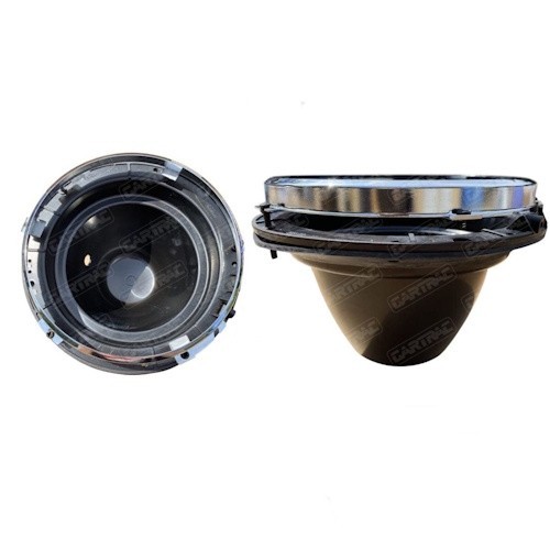 Headlamp bowls with - headlamp, chrome