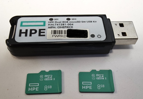 Hpe dual 8gb micro flash - em,