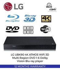 LG UBK90 4K HDR10 WiFi 3D