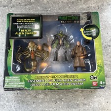 BEN 10 Movie alien swarm, figures brand new boxed rare. Set 1. Bandai 2009 
