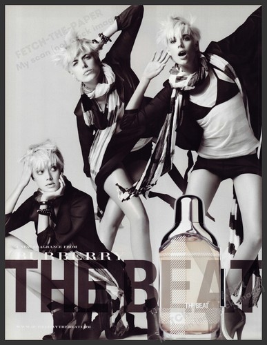 Burberry the beat agyness deyn - agyness,