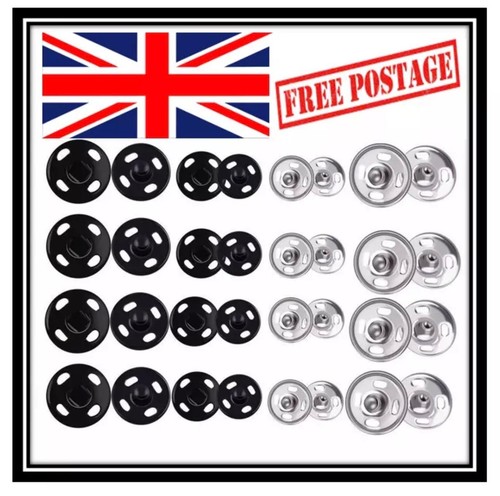 Metal sew snap - sew-on, fasteners