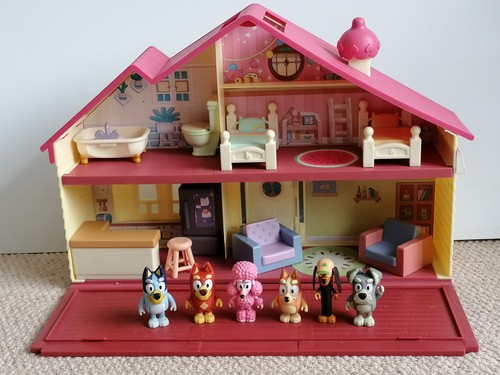 Bluey house play - play, set