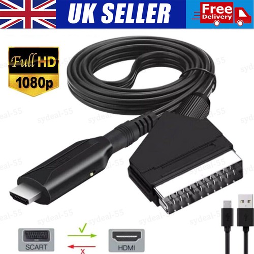 Scart hdmi converter - scart, cable