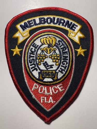Melbourne florida police patch - melbourne,