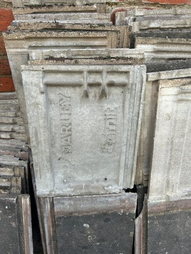 Concrete marley pantiles roof - concrete,