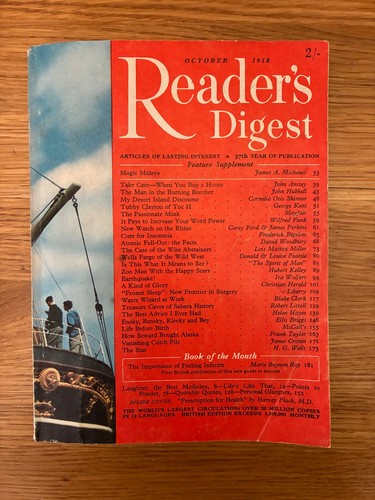 Readers digest magazine - readers,