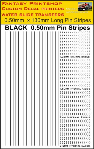 Black pin stripe sets - black,