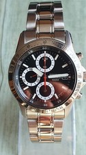 Seiko 7T92-0DW0 Mens Chronograph Watch. New battery. 1yr Warranty