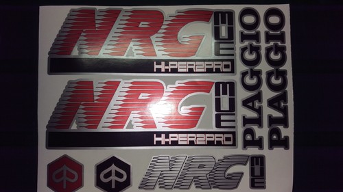 Piaggio nrg mc3 - nrg, decals
