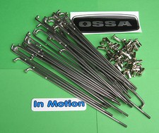 Ossa MAR & TR77 Twinshock Trials FRONT Stainless Butted Spoke set