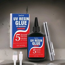 UV Resin Kit with Light 60G -