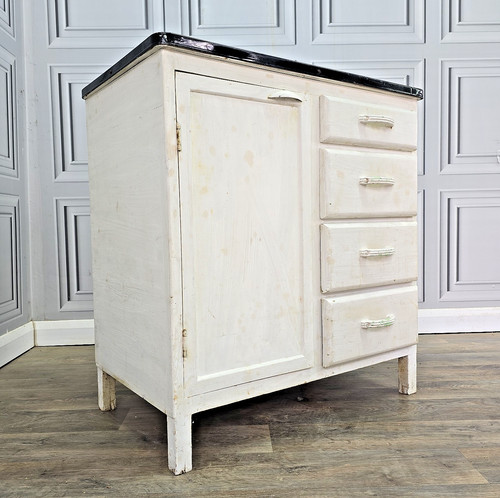 Vintage painted kitchen - vintage,
