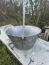 Vintage Galvanised Coal