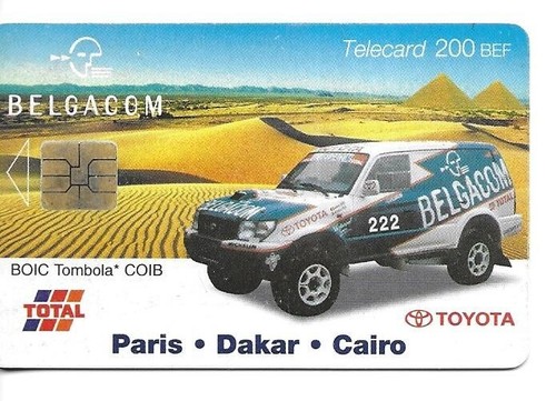 Rare phone card - /, rallye