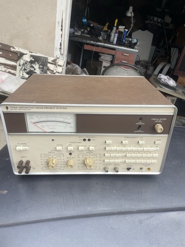 Vintage test equipment sound - test,