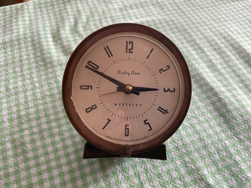 Vintage westclox baby - vintage, ben