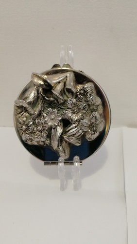 Unusual mirror engraved flower - mirror,