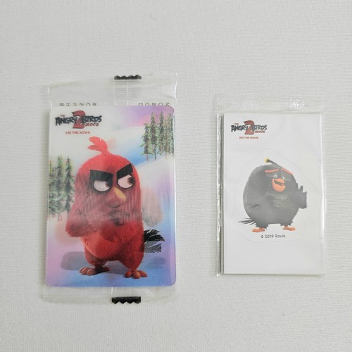 Angry birds hologram cards - hologram,