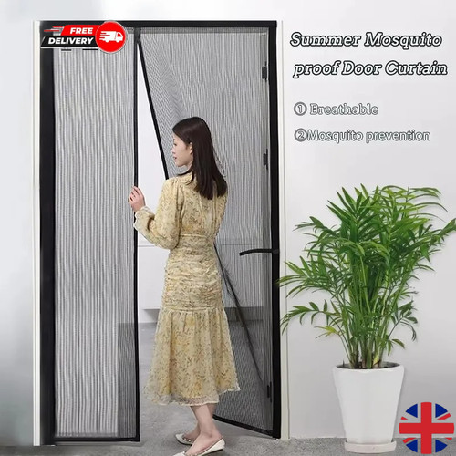 Magnetic fly screen door - fly,