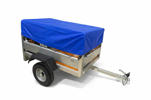 Blue 650gsm pvc trailer cover - trailer,